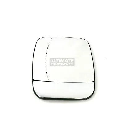 Wing Mirror Glass Renault Trafic Mk4 Van 2014-> Aspherical Heated Passenger Side • $14.87